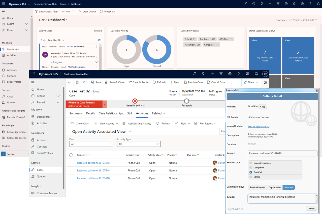 Microsoft Dynamics 365 integration