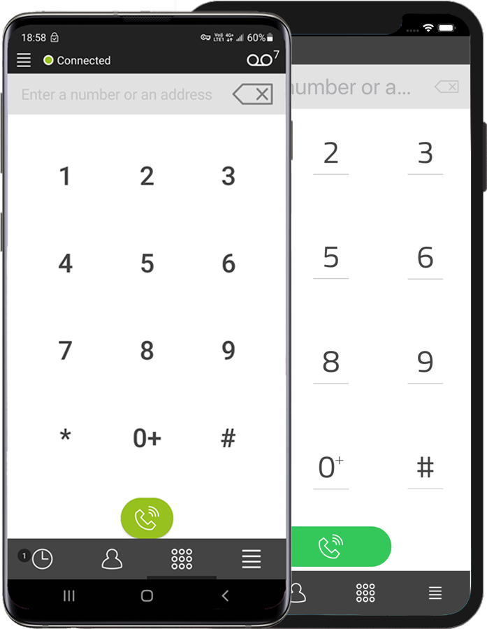 PLATON Phone on Android and iOS